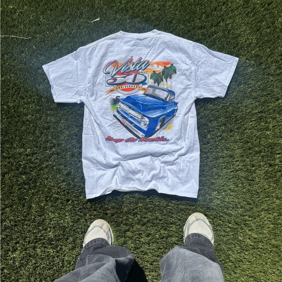 Y2K Old School Gar Graphic Tee NWOT - Picture 2 of 3